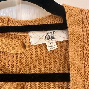 Women's Mustard Sweater
